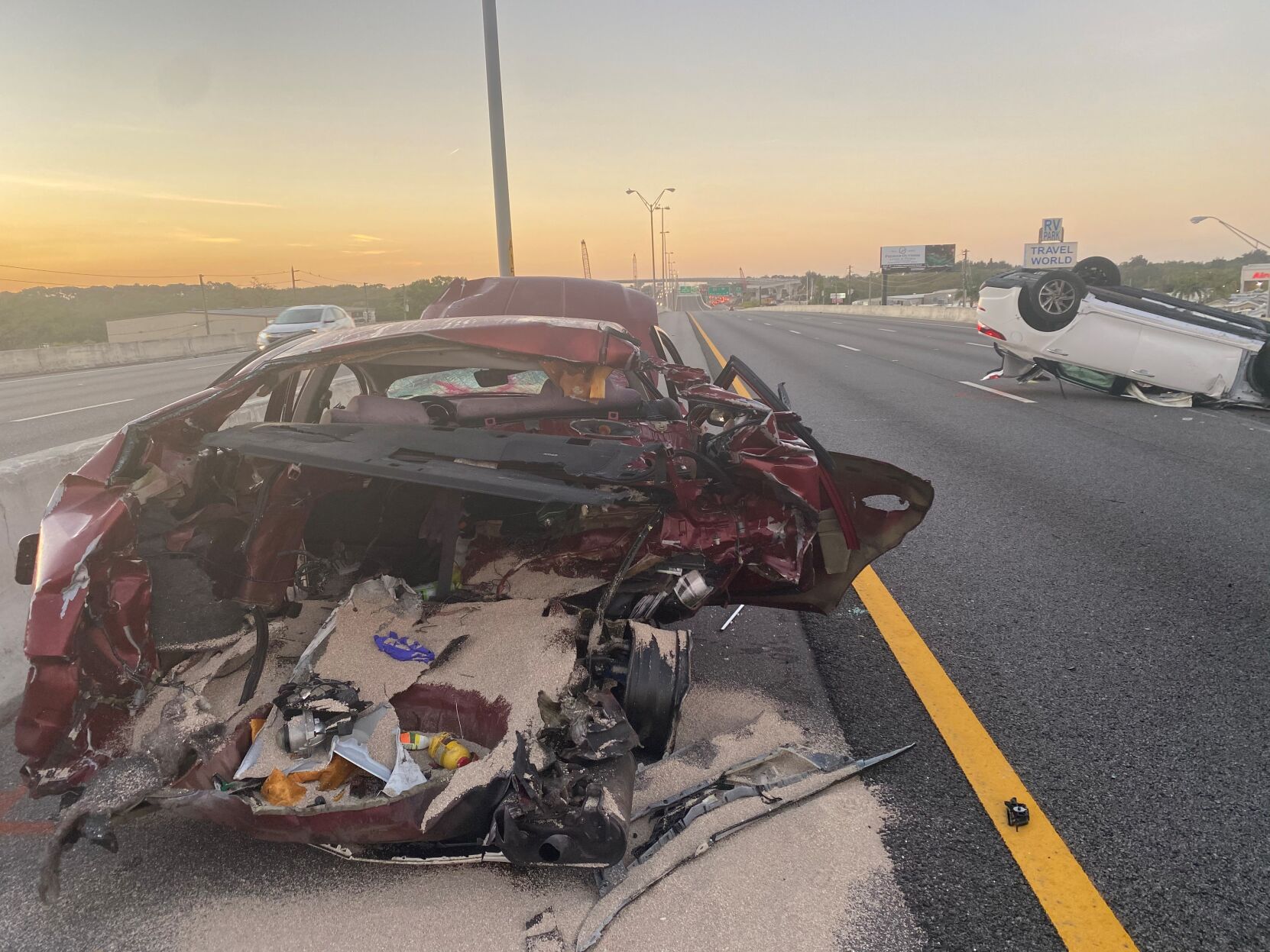 Serious injuries reported in two-vehicle crash in Largo